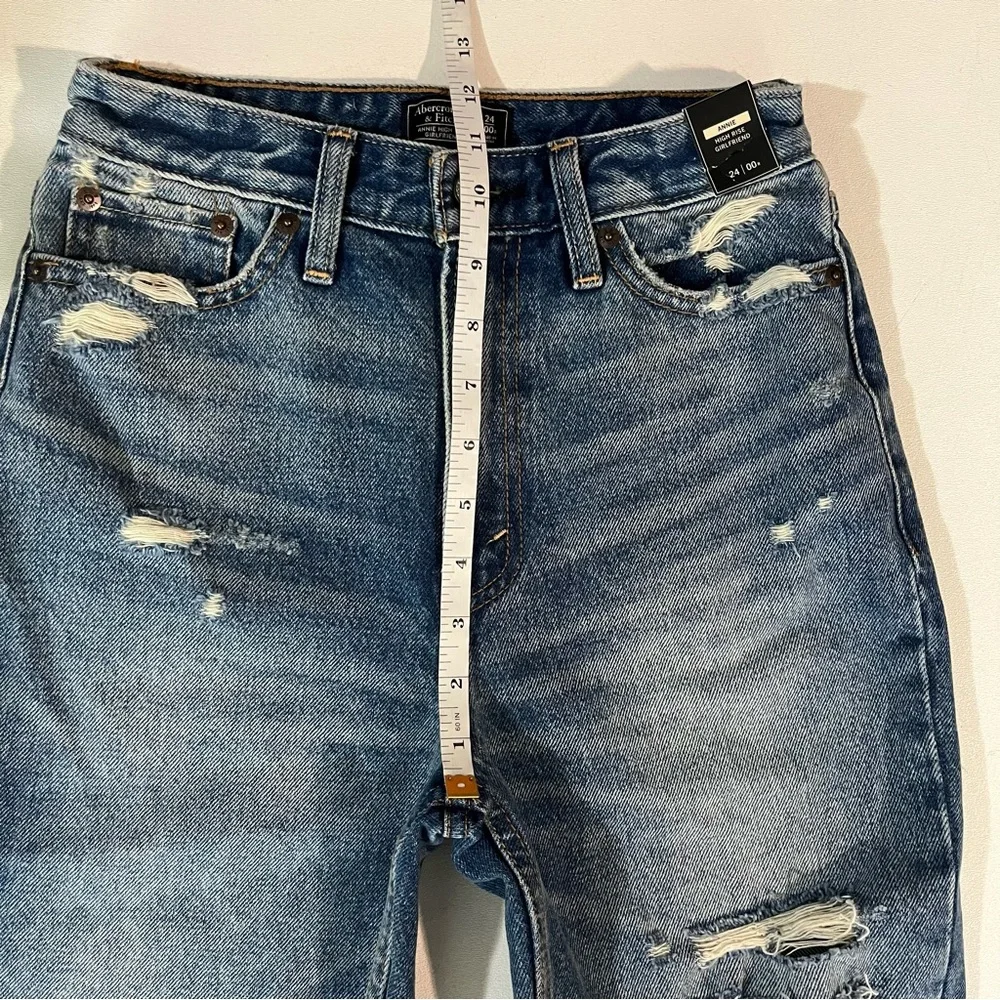 NWT Abercrombie & Fitch Annie High-Rise Girlfriend - Picture 5 of 10